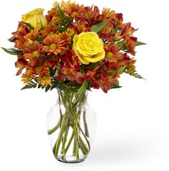 Golden Autumn Bouquet From Rogue River Florist, Grant's Pass Flower Delivery